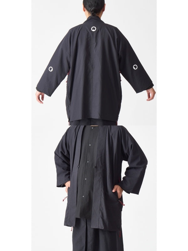 ノラギ 綾織り（紋付き） #スミイロ [41053]｜AXESQUIN