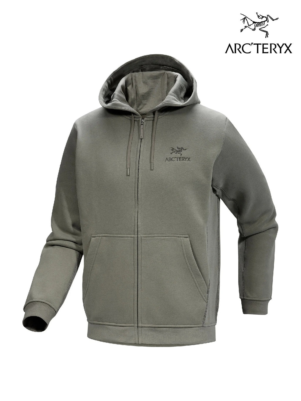 Emblem Fleece Full-Zip Hoody M # Forage [X00000992905]｜ARC'TERYX