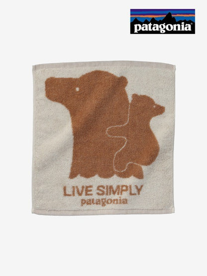 Imabari Face Towel Baby Bear [TW007]｜patagonia