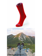 ミディアムハイカークルー #レッド [F1001]｜FITS