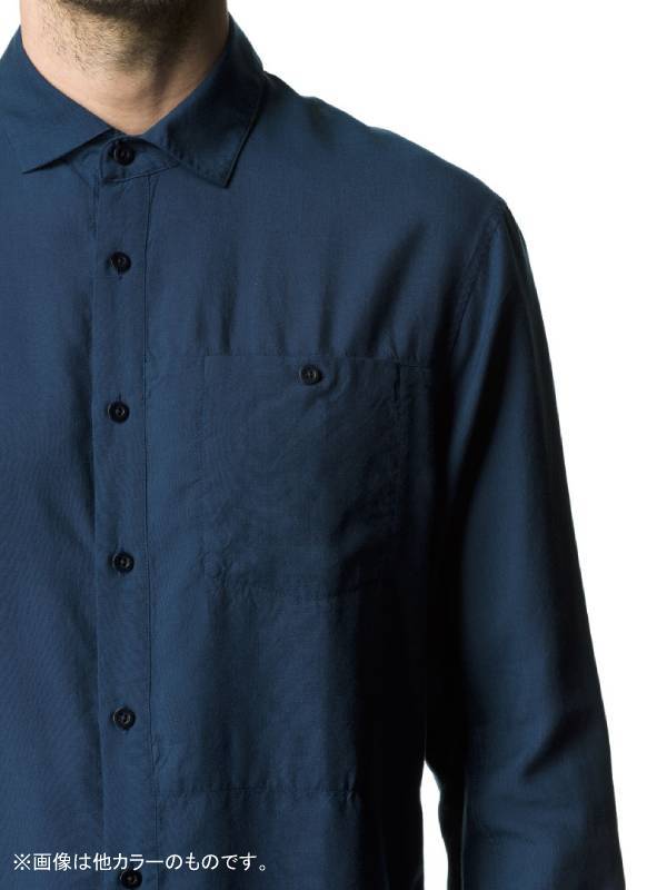 Men's Tree Longsleeve Shirt #True Black Light [860008]｜HOUDINI