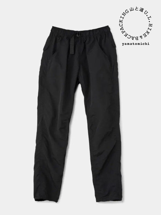 Men's 5-Pocket Pants #Black｜山と道