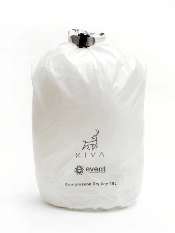 Compression Dry Bag 15L #White [CDB015]｜KIVA Outdoors