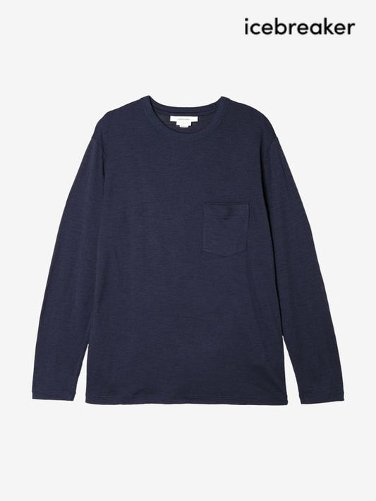 U MERINO 150 LS POCKET TEE #MI [IT62371]｜icebreaker