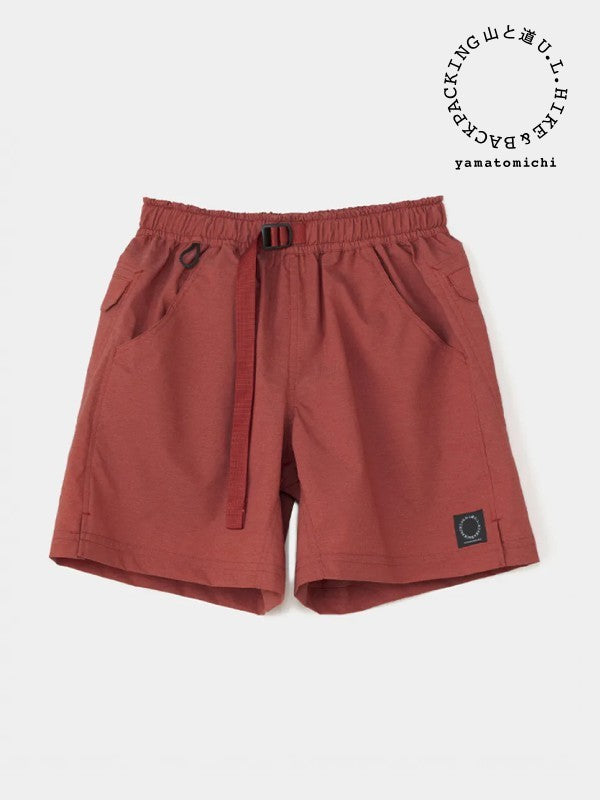 Women's 5-Pocket Shorts Light #Dark Gray｜山と道 – moderate