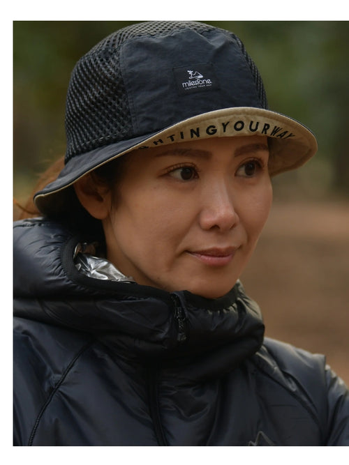 Denali Hat #エボニーブラック [MSC-025]｜milestone