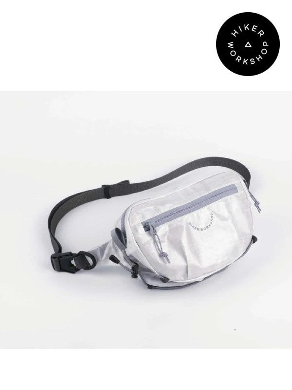 FANNY PACK (DCF) #White｜HIKER WORKSHOP