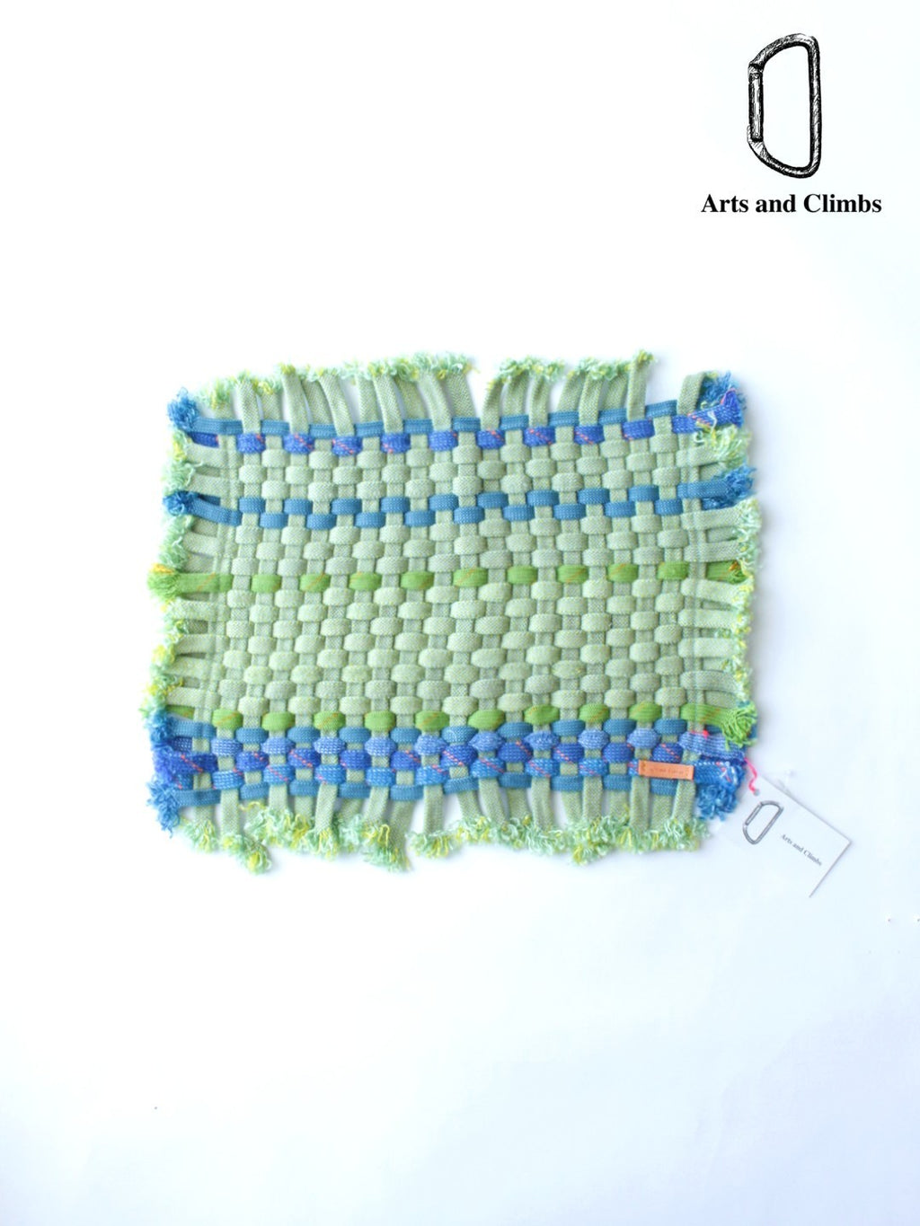 Rope mat #Green/Blue｜Arts and Climbs