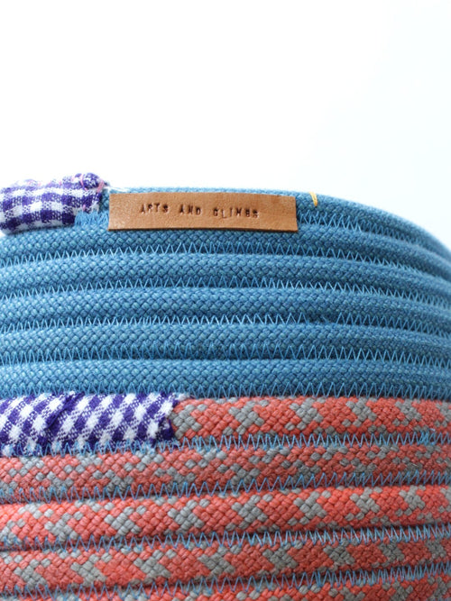 Rope basket (S) #Blue/Orange｜Arts and Climbs