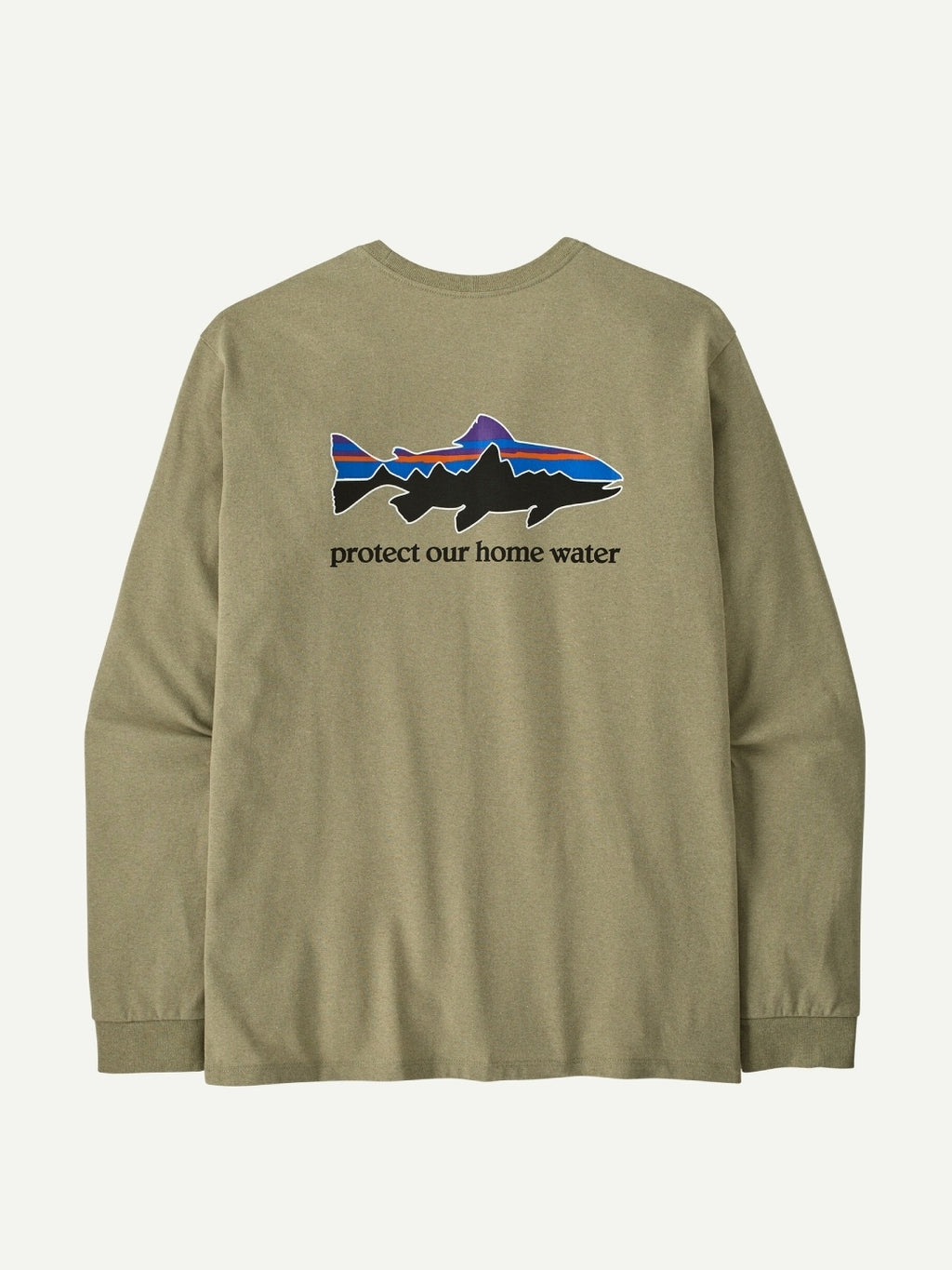 L/S Home Water Trout Responsibili-Tee #GMTG [37574]｜patagonia