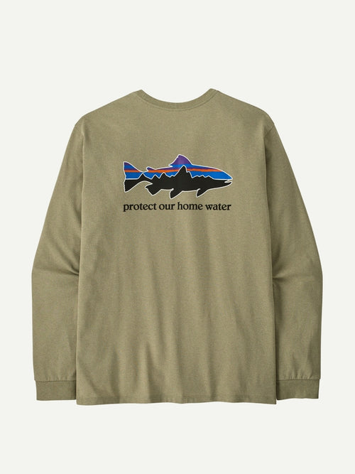 L/S Home Water Trout Responsibili-Tee #GMTG [37574]｜patagonia