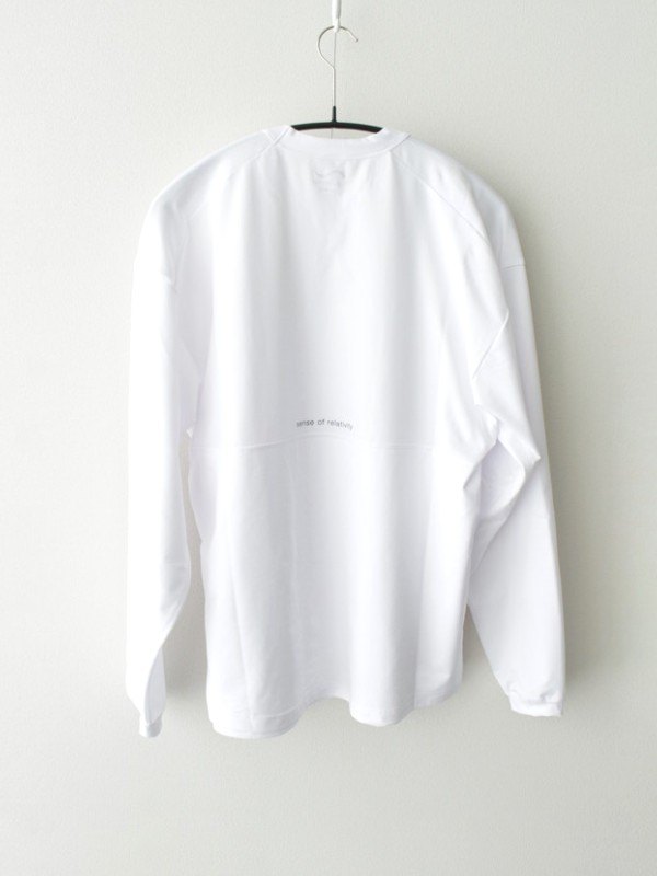 Warm Core L/S TEE #WHITE｜Gradation