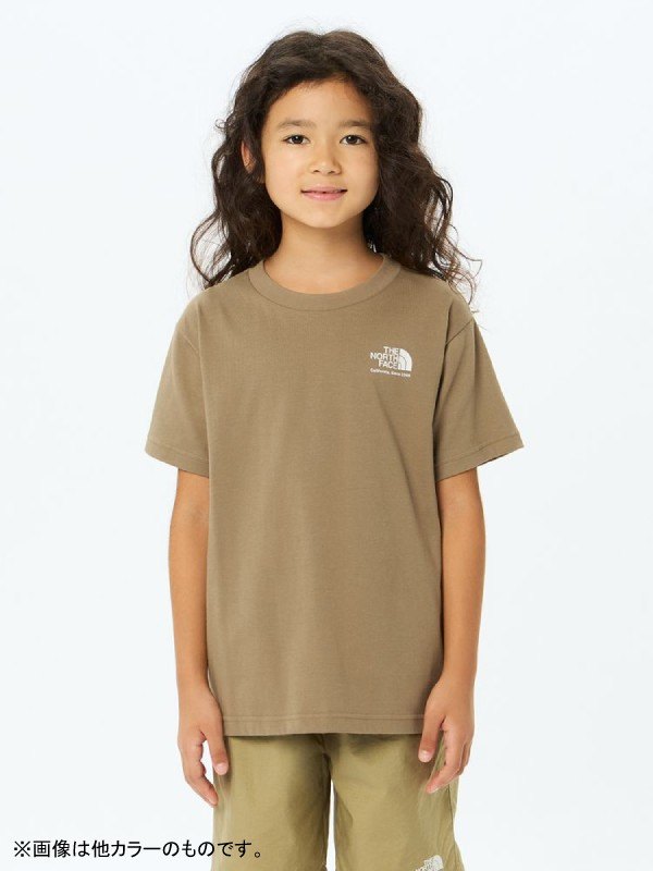 Kid's S/S Historical Logo Tee #WW [NTJ32356]｜THE NORTH FACE【Outlet_40】