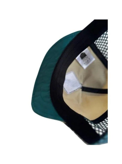 HANAI×ZEN CLEF MESH BUM CAP 2024 #Beige×Green｜ZEN NUTRITION