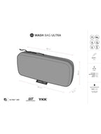 WASH BAG ULTRA #Black [washbag ult ply blk]｜LITEWAY