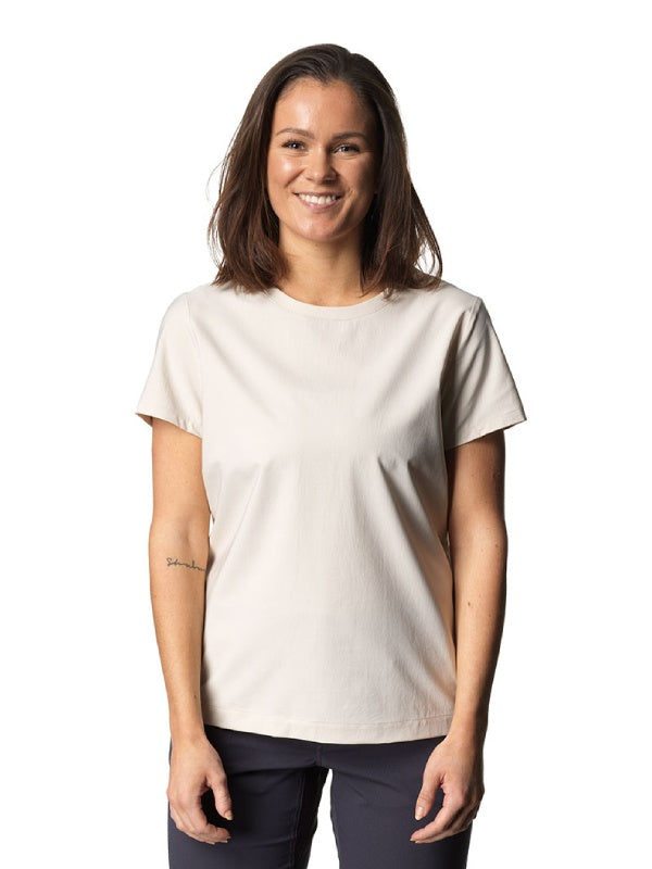 Women's Cover Tee #Foggy Mountain [840016]｜HOUDINI – moderate
