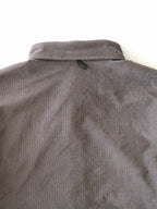 HIKE&BIKE CAVE CORDUROY BIG SHIRT #17GRY [PS232008]｜PAPERSKY WEAR