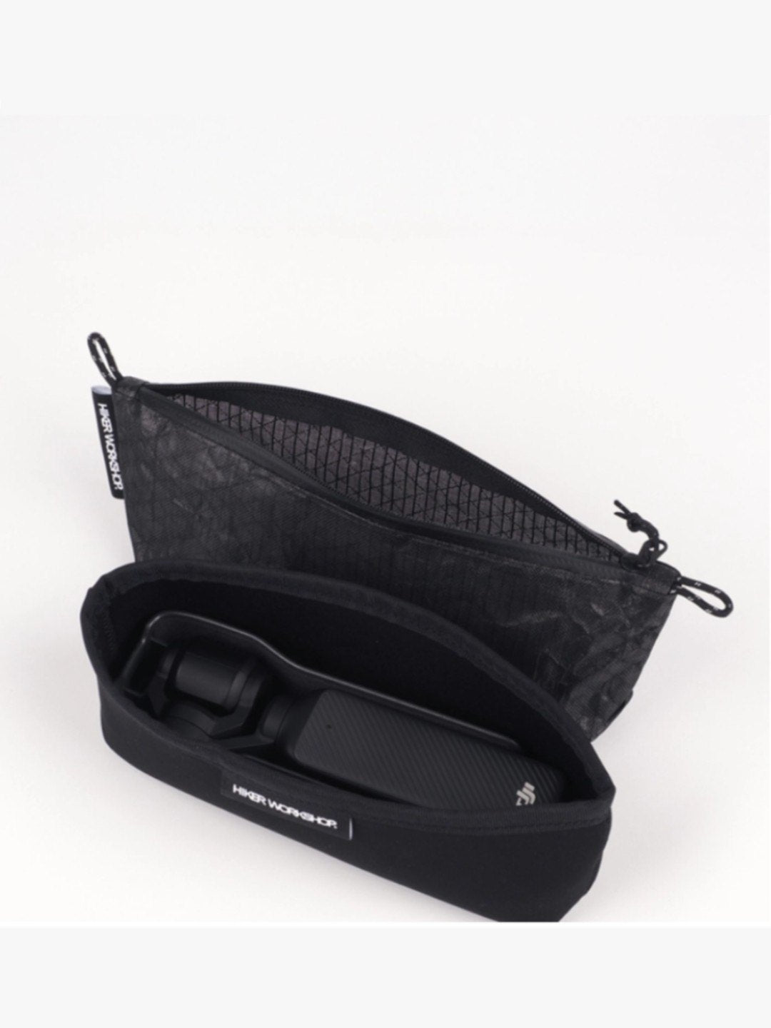 FIELD POCKET #Grid Black｜HIKER WORKSHOP