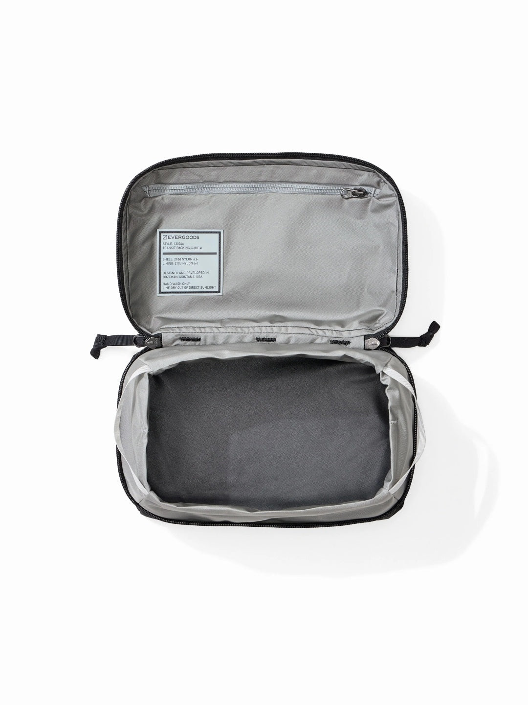 TRANSIT PACKING CUBE 4L #Black [TPC4]｜EVERGOODS