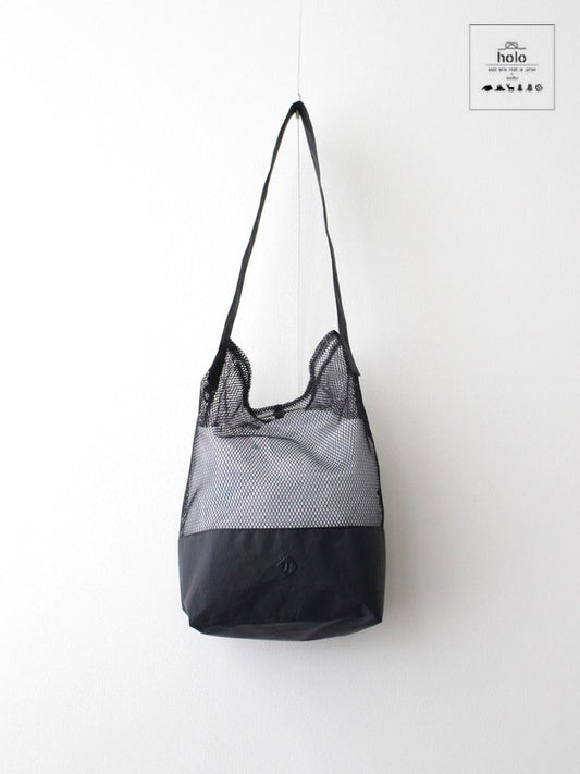 Fishman tote #Black [holo-25-Mesh]｜holo