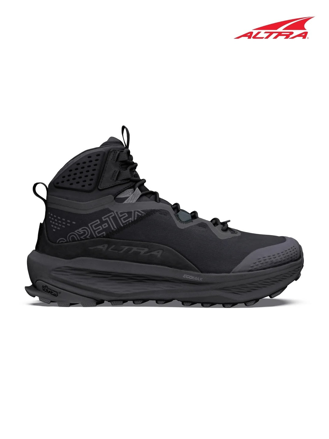 【Men】OLYMPUS 7 MID GTX M #BLACK/DARK SHADOW/BLACK [AL0A85UN]｜ALTRA