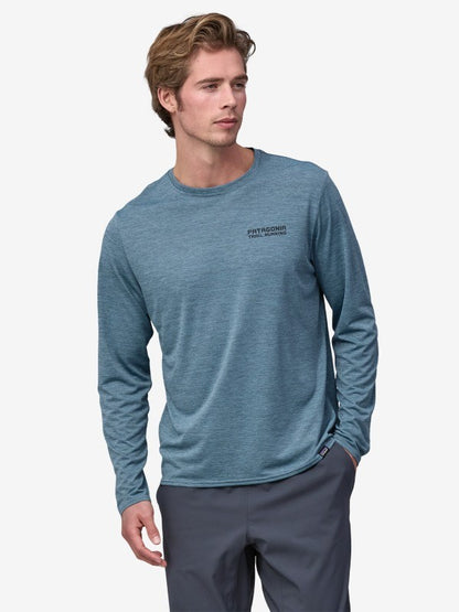 Men's Long-Sleeved Capilene Cool Daily Graphic Shirt - Lands #TRUX [45160] | Patagonia