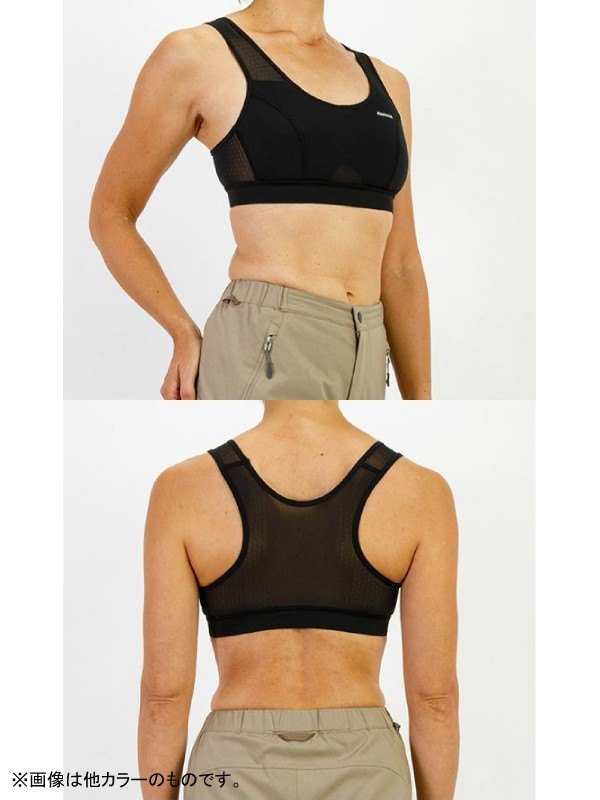 Women's ドライレイヤークールフィットブラ #ペイルグレー [FUW0825]｜finetrack