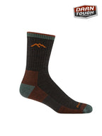 ハイカー マイクロクルー ミッドウェイト クッション #Walnut [19441466116005]｜DARN TOUGH