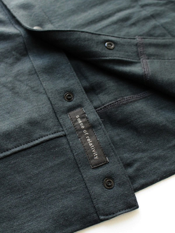 With Cardigan #DARK GRAY [GR420201]｜Gradation