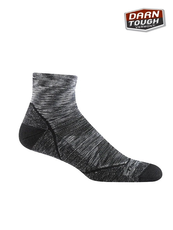 ライトハイカー 1/4ソック ライトウェイト クッション #Space Gray [19441991043005]｜DARN TOUGH