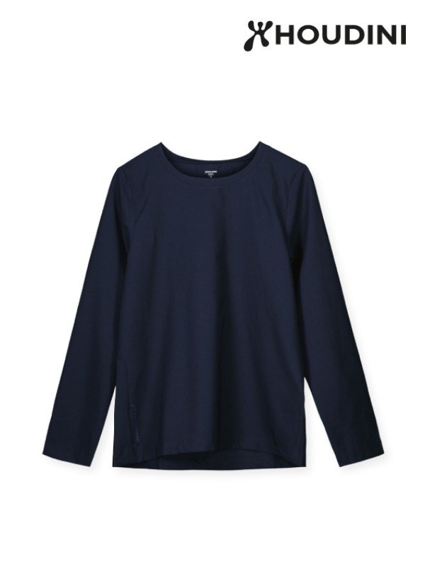 Women's Cover Crew #Blue Illusion [158694]｜HOUDINI