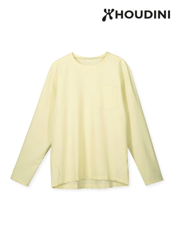 Men's Cover Crew #Hay Yellow [258694]｜HOUDINI