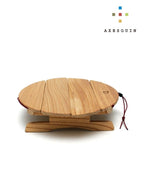 シノギチャブダイ 240mmケヤキ [043056]｜AXESQUIN