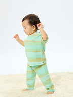 Baby S/S Latch Pile Tee #GB [NTB32281]｜THE NORTH FACE【Outlet_40】