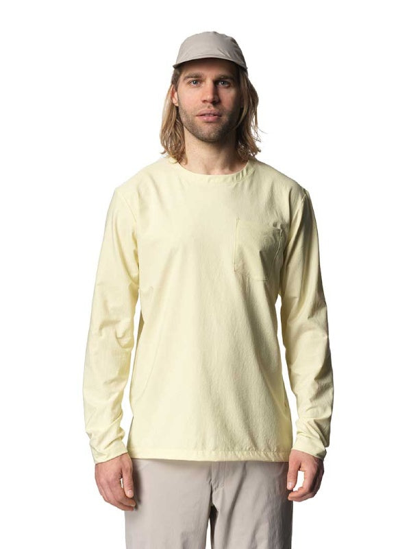 Men's Cover Crew #Hay Yellow [258694]｜HOUDINI