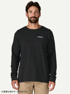 Men's L/S Home Water Trout Responsibili-Tee #RVGN [37574]｜patagonia