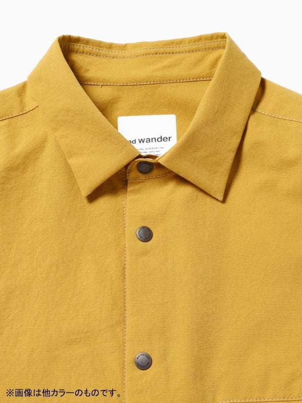 Women's dry breathable LS shirt #022/charcoal [4143120]｜and wander