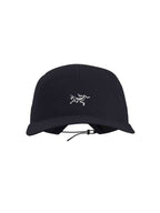 Aerios 5 Panel Cap #Black / Arctic Silk [X00000948901]｜ARC'TERYX