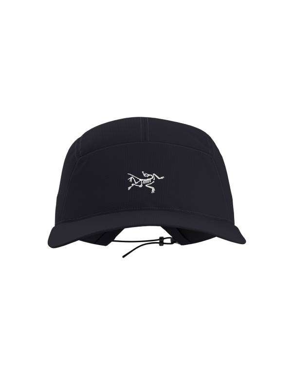 Aerios 5 Panel Cap #Black / Arctic Silk [X00000948901]｜ARC'TERYX