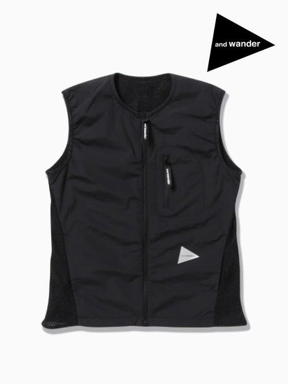 alpha direct vest #010/black [4241117]｜and wander