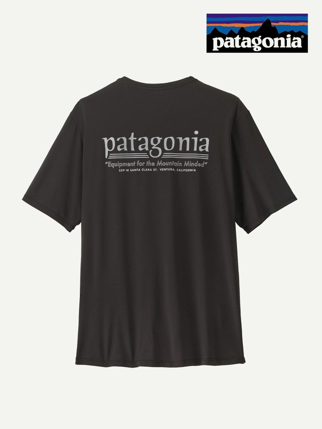 【Men】Men's Cap Cool Daily Shirt - Hut Tripper #BLK [45504]｜patagonia
