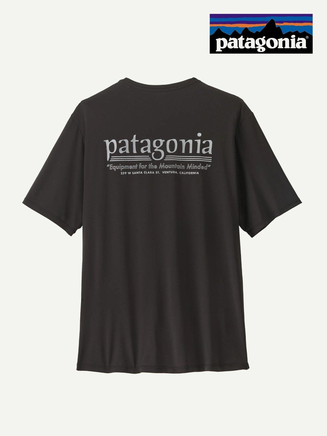 【Men】Men's Cap Cool Daily Shirt - Hut Tripper #BLK [45504]｜patagonia