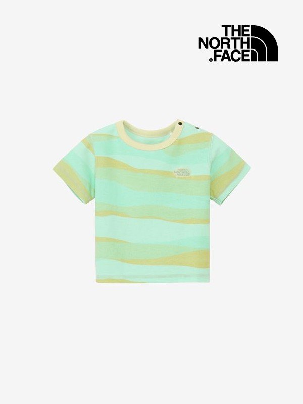 Baby S/S Latch Pile Tee #GB [NTB32281]｜THE NORTH FACE【Outlet_40】