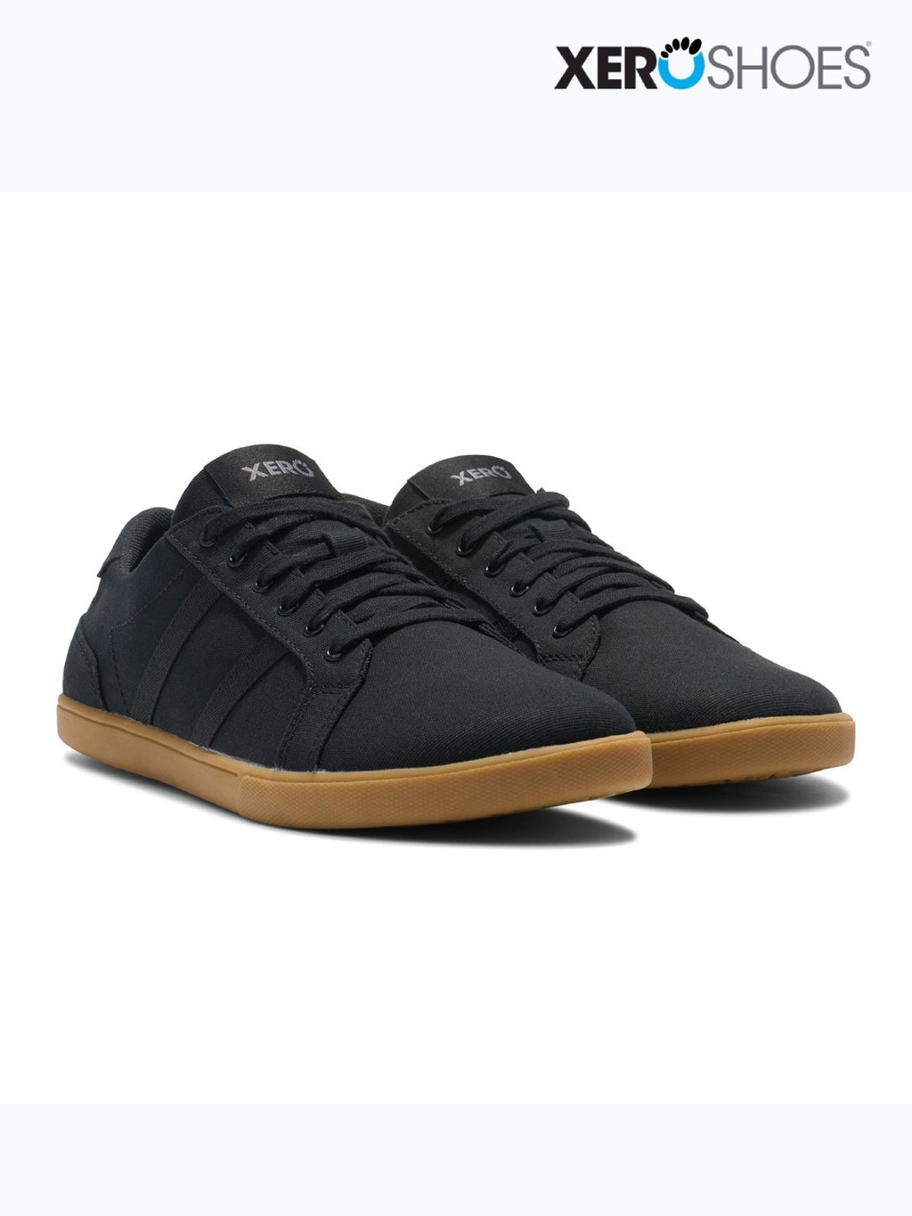 【Men】ディロン キャンバス #ブラック/ガム [DLCM-BKGM]｜XERO SHOES