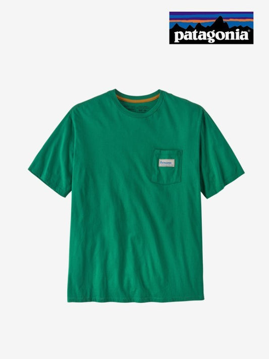 Men's Water People Organic Pocket T-Shirt #WPGN [37734]｜patagonia