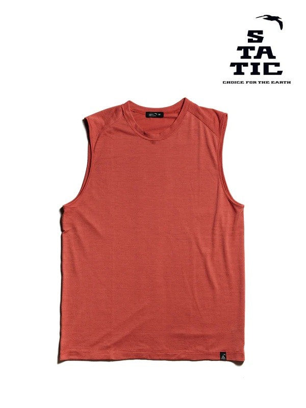 All Elevation Sleeveless Shirts #Smoked Pink [100124]｜STATIC
