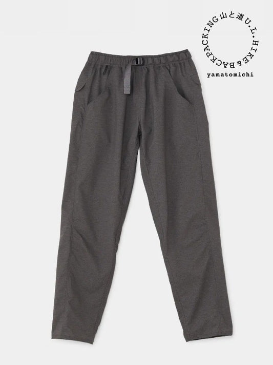 Men's Light 5-Pocket Pants #Dark Gray｜山と道