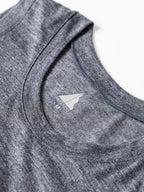 Women's Dry Wool Tank #Heather Gray [hw-10004]｜HERENESS