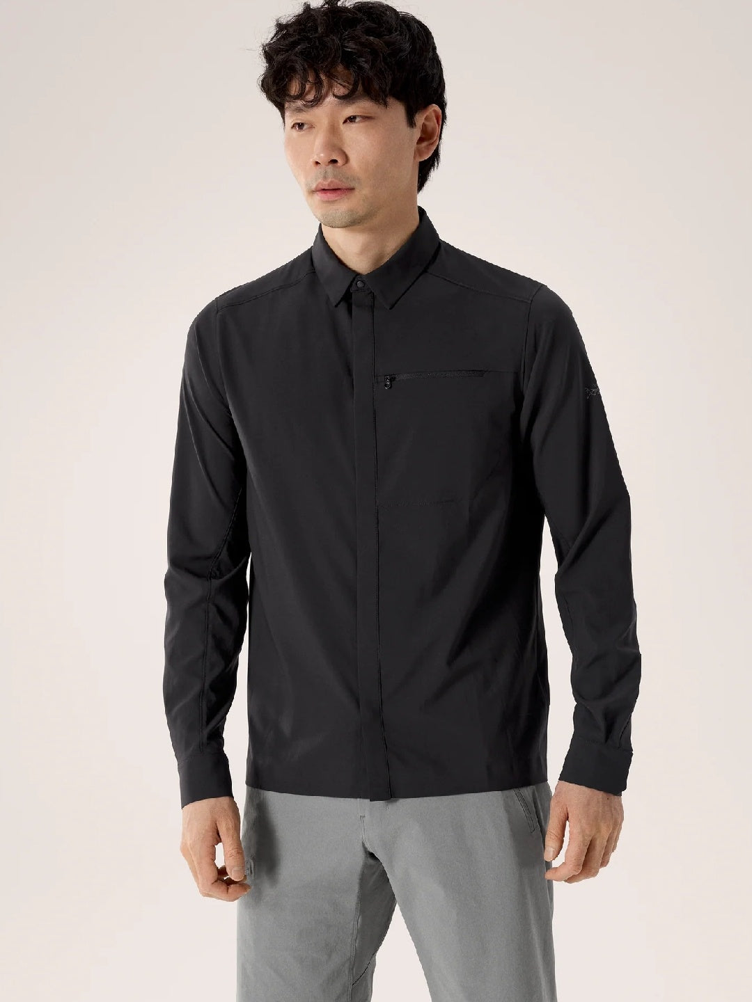 Skyline LS Shirt #Black [X00001062001]｜ARC'TERYX – moderate