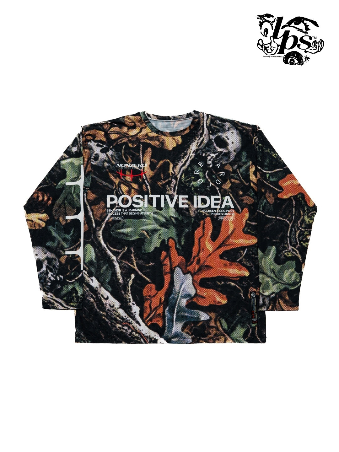 LPS SKULL TREE Active Long Sleeve #BLACK [13494434903]｜LPS